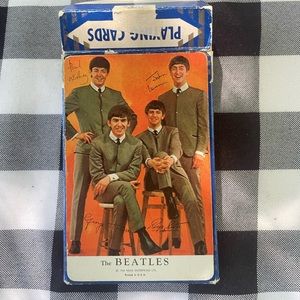 The Beatles Playing Cards 1960s Original